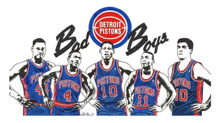 Who were the Detroit Piton Bad Boys?s