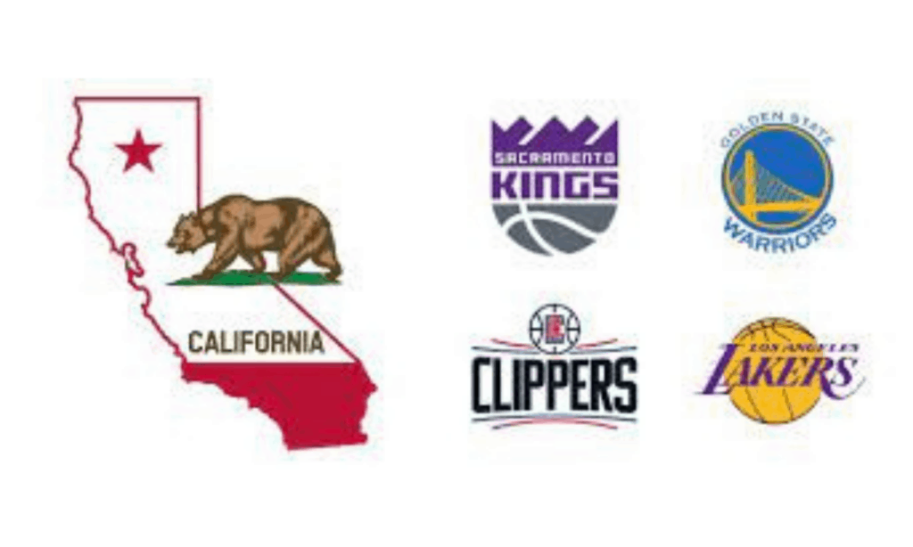 how many nba teams are in california